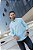 Camisa Manga Longa Slim Azul Claro - Imagem 4
