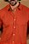 Camisa de Manga Curta SLIM TERRA COTA LINHO - Imagem 1
