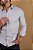 Camisa de Manga longa SLIM CINZA COM ELASTANO - Imagem 1