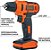 Furadeira e Parafusadeira Sem Fio 3/8 10mm 12V Bivolt LD12SP-BR - BLACK & DECKER - Imagem 2