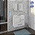 Armário para Banheiro Hortência 55cm com Espelheira Branco - MGM MOVEIS - Imagem 1