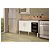 Balcão Gabinete para Cozinha Flex em Mdf 1,20 Metros Branco/Preto - MGM MOVEIS - Imagem 2