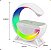 LUMINÁRIA DE MESA G SPEAKER SMART STATION BLUETOOTH C/ SOM COR BRANCO - Imagem 4