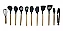 Kit Colheres Silicones 12 Peças Copo Suporte - Imagem 3