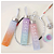 Kit com 2 Garrafas de Água 900ml 300ml Com Canudo Squeeze Garrafão De Agua Colorida Fitness - Imagem 5