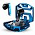 Fone De Ouvido Bluetooth Gamer Futurista Em Metal KAapbom KA-896 - Imagem 4