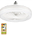 Ventilador Com Luz Led, 3- Lâmpada Moderna Para Smart E2 - Imagem 1