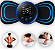 Mini Massageador de Cervical Elétrico Portátil Alivia Dores Corpo Pescoço - Imagem 1