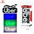 Placa Led Usb Veicular Uber Kapbom - Ka-1129 - Imagem 4
