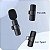 Microfone Lavalier sem fio portátil, Gravação de Vídeo Áudio Mic, iPhone, A - Imagem 19