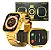 Smartwatch Ultra Gold 24K Com NFC 2 Pulseiras Lançamento - Imagem 1