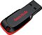 Pendrive SanDisk Cruzer Blade 2.0 preto e vermelho - Imagem 1