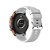 Smartwatch Peje ZW13 A Prova D'água Amoled Pulseira Extra - Prata - Imagem 2