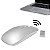 Mouse Sem Fio 2.4GHZ Recarregável USB Ergonômico Wireless Cor:Branco - Imagem 1