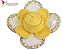 Iba de Oxum Amarelo e Branco - Imagem 1