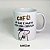 CANECA CAFE JA QUE É MUITO CEDO PRA CERVEJA FLORK - 325ML BRANCA - Imagem 5