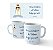 CANECA NOSSA SENHORA FATIMA PORCELANA 325ML - Imagem 1