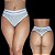 calcinha fio dental - cós elástico modelo de luxo, lingerie exclusiva rossana - Imagem 3