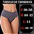 Kit 5 Calcinha Cintura Alta - Cós Duplo e segura barriga Power fitness - Imagem 5