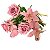 BUQUE DE ROSA C/LIRIO E TULIPA BK-0113RS - Imagem 2
