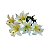 BUQUE DE LIRIO BRANCO 3D BK-0122BR - Imagem 2