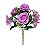 BUQUE ROSA C/LIRIO LILAS FG-0030LS - Imagem 1