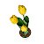ARRANJO DE TULIPA AMARELO FF-0036AM - Imagem 2