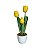 ARRANJO DE TULIPA AMARELO FF-0036AM - Imagem 1