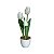 ARRANJO DE TULIPA BRANCO FF-0036BR - Imagem 1