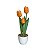 ARRANJO DE TULIPA LARANJA FF-0036LR - Imagem 1