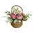 ARRANJO FLORAL DE ROSAS ROSE FF-0037RO - Imagem 1