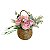 ARRANJO FLORAL DE ROSAS ROSA FF-0037RS - Imagem 1