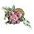 ARRANJO FLORAL DE ROSAS ROSA FF-0037RS - Imagem 2