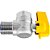 Válvula Mini Registro Angular 90° De Gás 1/2" M X F - Druck - Imagem 5