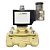 Válvula Diafragma Solenóide 2/2 Vias NF 80ºC 3/4"X3/4" F/F 220V Druck - Imagem 1