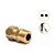 Adaptador Universal Dako Para Gás (Fogão/Cooktop) Rosca 1/2' Macho X 3/8' BM Druck - Imagem 2