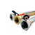Conjunto Ligação Flexíveis Para Aquecedor 1/2Mx3/4F 40cm Registro 90º -  Druck - Imagem 5