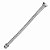 Tubo Flexível Alta Vazão Água Quente E Fria 40cm 1/2"X3/4" MF Haenke - Imagem 1