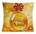 Capa Almofada Suede com Led Feliz Natal Dourado - Imagem 1
