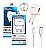 Carregador Celular Kingo V8 1,2A  Branco - Imagem 1