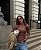 Blusa Longa Tule de Malha - Imagem 1