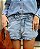 Short Jeans Over Assimétrico - Imagem 3