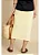 Saia Midi Amarelo Mostarda - Imagem 6