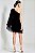 Vestido Ombro Crown A - Preto/ Off - Imagem 3