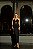Vestido Midi Recortes - Preto - Imagem 5