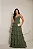 Vestido Longo em Camadas com Babados Cascat - Imagem 1
