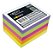 Bloco para Rascunho em Cubo Colorido Neon 600 Folhas 92x82mm -Tilibra - Imagem 1