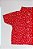 CAMISA KIDS NOTAS MUSICAIS VERMELHA - Imagem 1