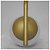 Pendente Angular Ball Dourado Fosco - Imagem 4