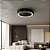 Plafon Aliança Luz Indireta Preto Fosco 6046 - Imagem 4